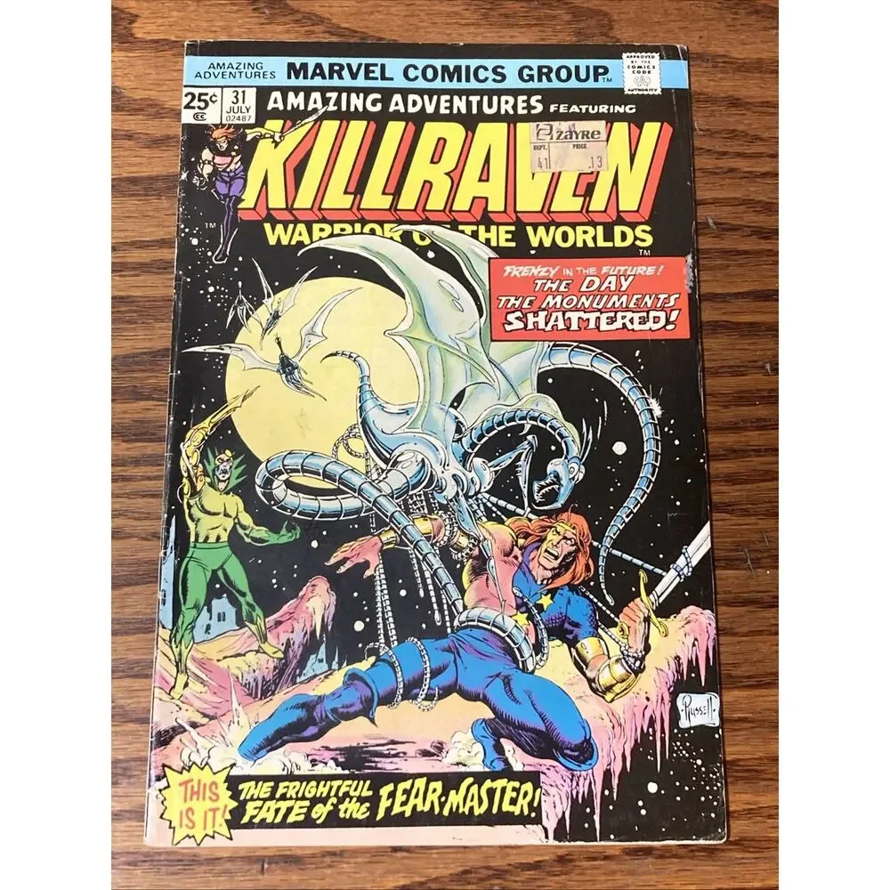 Amazing Adventures featuring Killraven Warrior of the Worlds #31 (Jul 1975,...